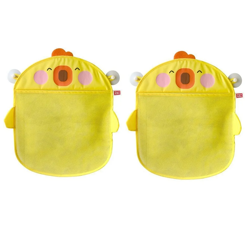2Pcs Duck Shapes Baby Bath Toys Storage Bag Hanging Cartoon Bath Game Bag Cute Large Capacity Frog Mesh Net Bag for Bathtub
2Pcs Duck Shapes Baby Bath Toys Storage Bag Hanging Cartoon Bath Game Bag Cute Large Capacity Frog Mesh Net Bag for Bathtub