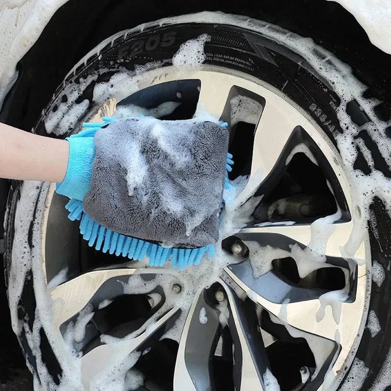 Перчатка для мойки автомобиля, коралловая варежка, мягкая защита от царапин для автомойки, многофункциональная толстая перчатка для чистки, щетка для детализации автомобиля с воском
Перчатка для мойки автомобиля, коралловая варежка, мягкая защита от царапин для автомойки, многофункциональная толстая перчатка для чистки, щетка для детализации автомобиля с воском