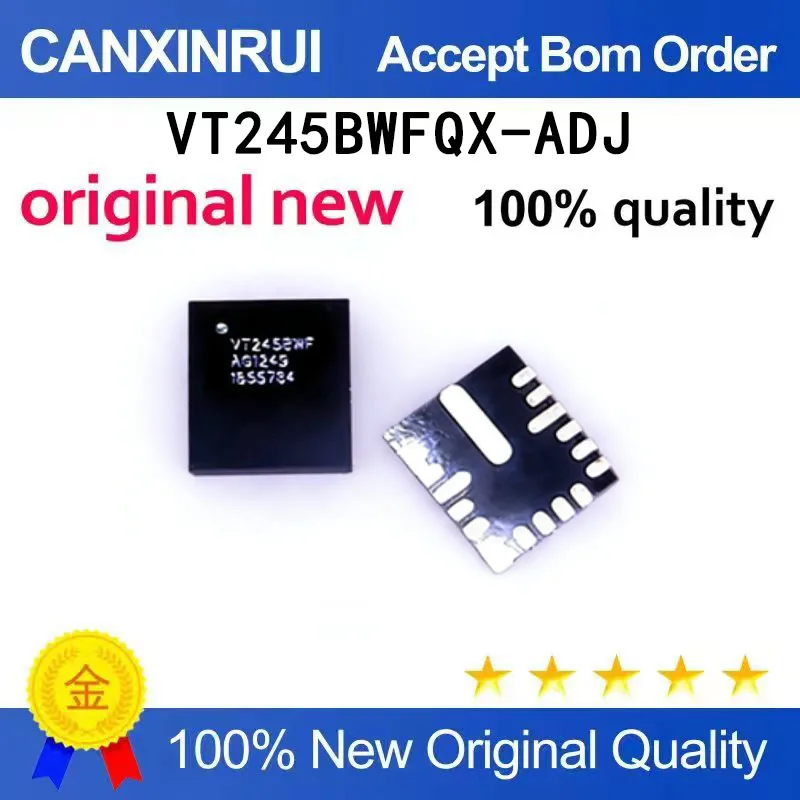 (5-100 pieces)New stock VT245BWF VT245BWFQX-ADJ QFN
(5-100 pieces)New stock VT245BWF VT245BWFQX-ADJ QFN