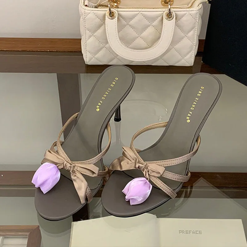 BOMENDUI 2026 Summer Brand Women Slipper Ladies Elegant Thin High Heel Dress Pumps Slides Fashion Open Toe Slip On Slandals
BOMENDUI 2026 Summer Brand Women Slipper Ladies Elegant Thin High Heel Dress Pumps Slides Fashion Open Toe Slip On Slandals