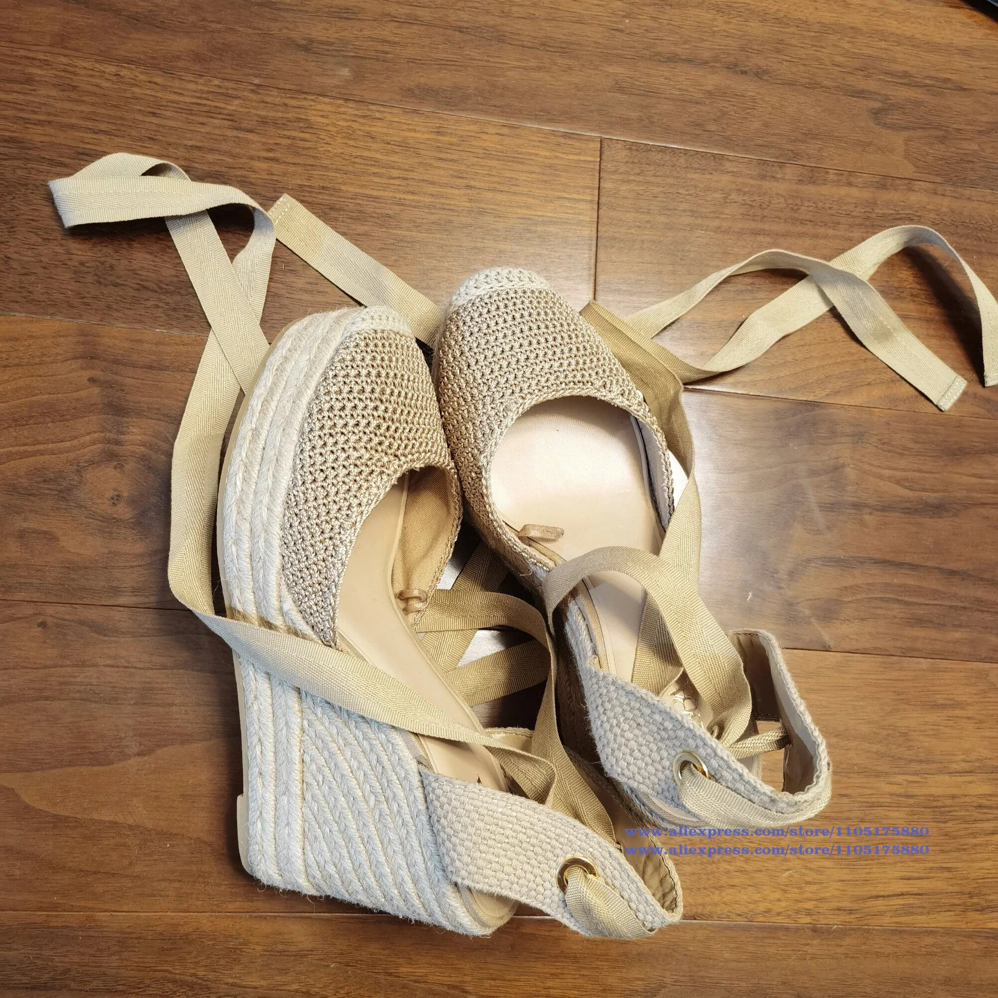 Woven Closed-Toe Platform Wedge Espadrilles Round Toe High Heels Luxury Designer Dress Party Shoes Sandalias De Mujer Verano
Woven Closed-Toe Platform Wedge Espadrilles Round Toe High Heels Luxury Designer Dress Party Shoes Sandalias De Mujer Verano