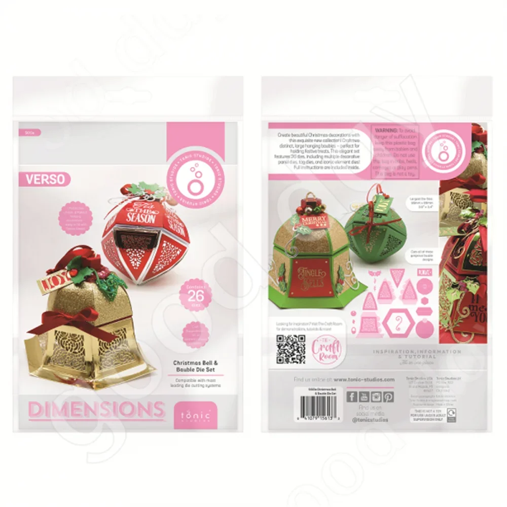 Christmas Bells and Baubles Mould Set 2024 New Metal Cutting Dies and Stamps Scrapbooking Decoration DIY Greeting Cards Emboss
Christmas Bells and Baubles Mould Set 2024 New Metal Cutting Dies and Stamps Scrapbooking Decoration DIY Greeting Cards Emboss