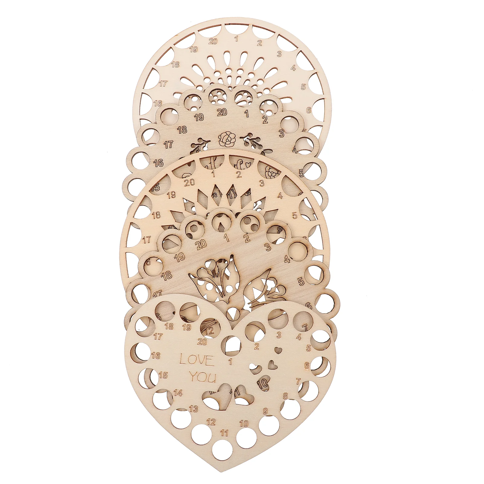 Wooden Embroidery Cross Stitch Yarn Storage and Organizing Board Sewing Floss Holder
Wooden Embroidery Cross Stitch Yarn Storage and Organizing Board Sewing Floss Holder