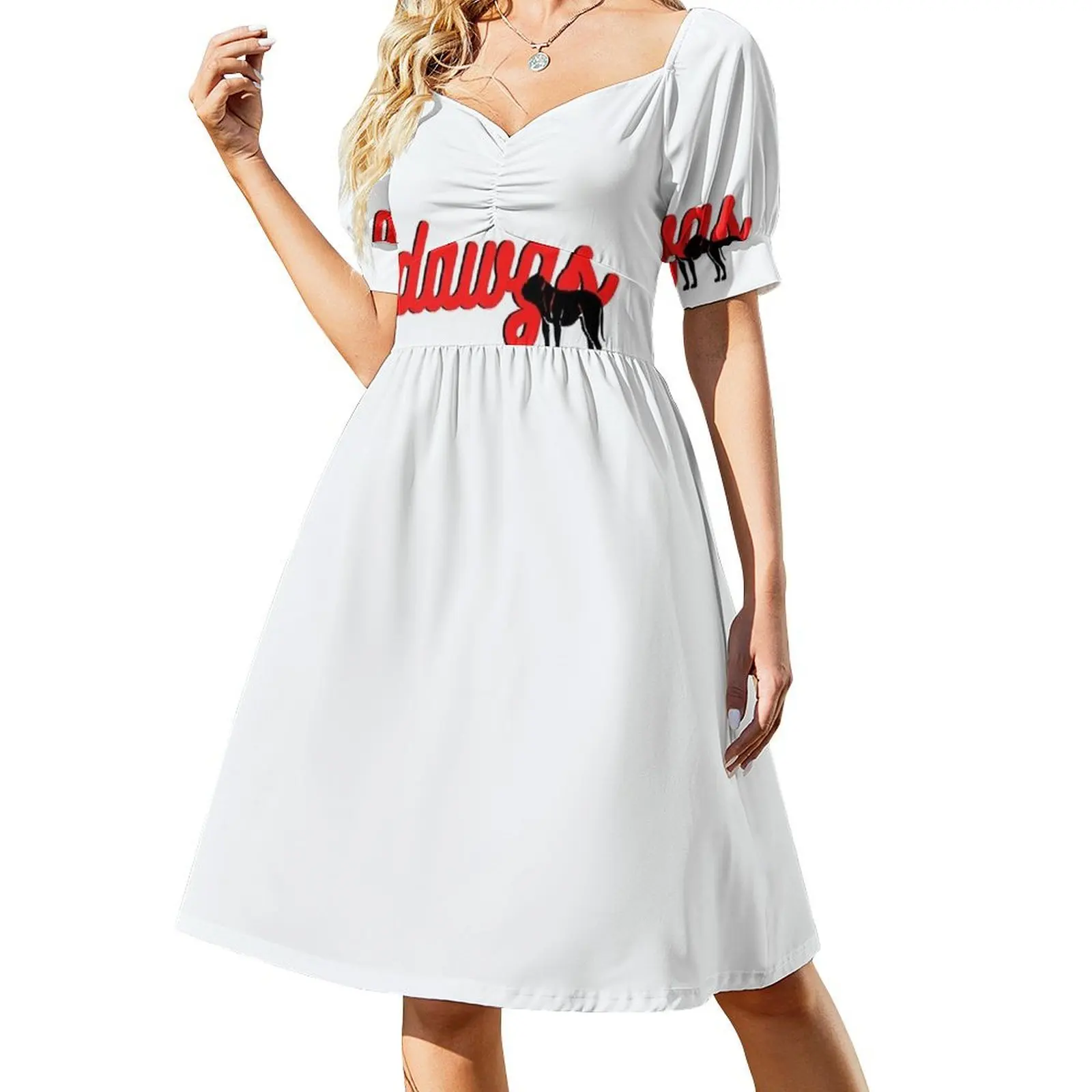 Dawgs Short-Sleeved Dress summer outfits for women 2025 women long dresses luxury dress Female dress
Dawgs Short-Sleeved Dress summer outfits for women 2025 women long dresses luxury dress Female dress