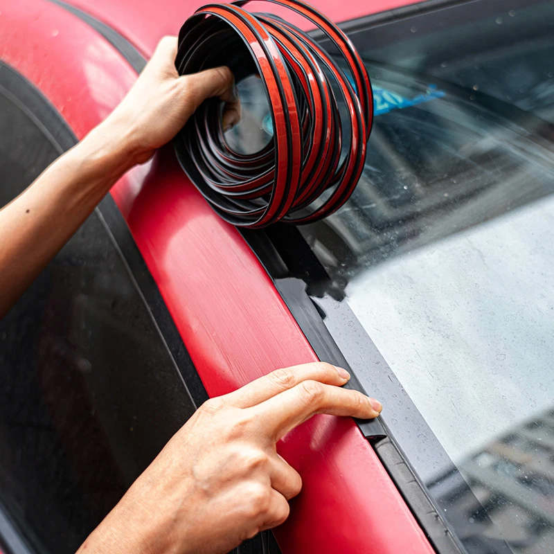 Auto Roof Window Seal Stripping Edge Protector Sticker Windshield Rubber Sealing Strip Noise Insulation Universal
Auto Roof Window Seal Stripping Edge Protector Sticker Windshield Rubber Sealing Strip Noise Insulation Universal