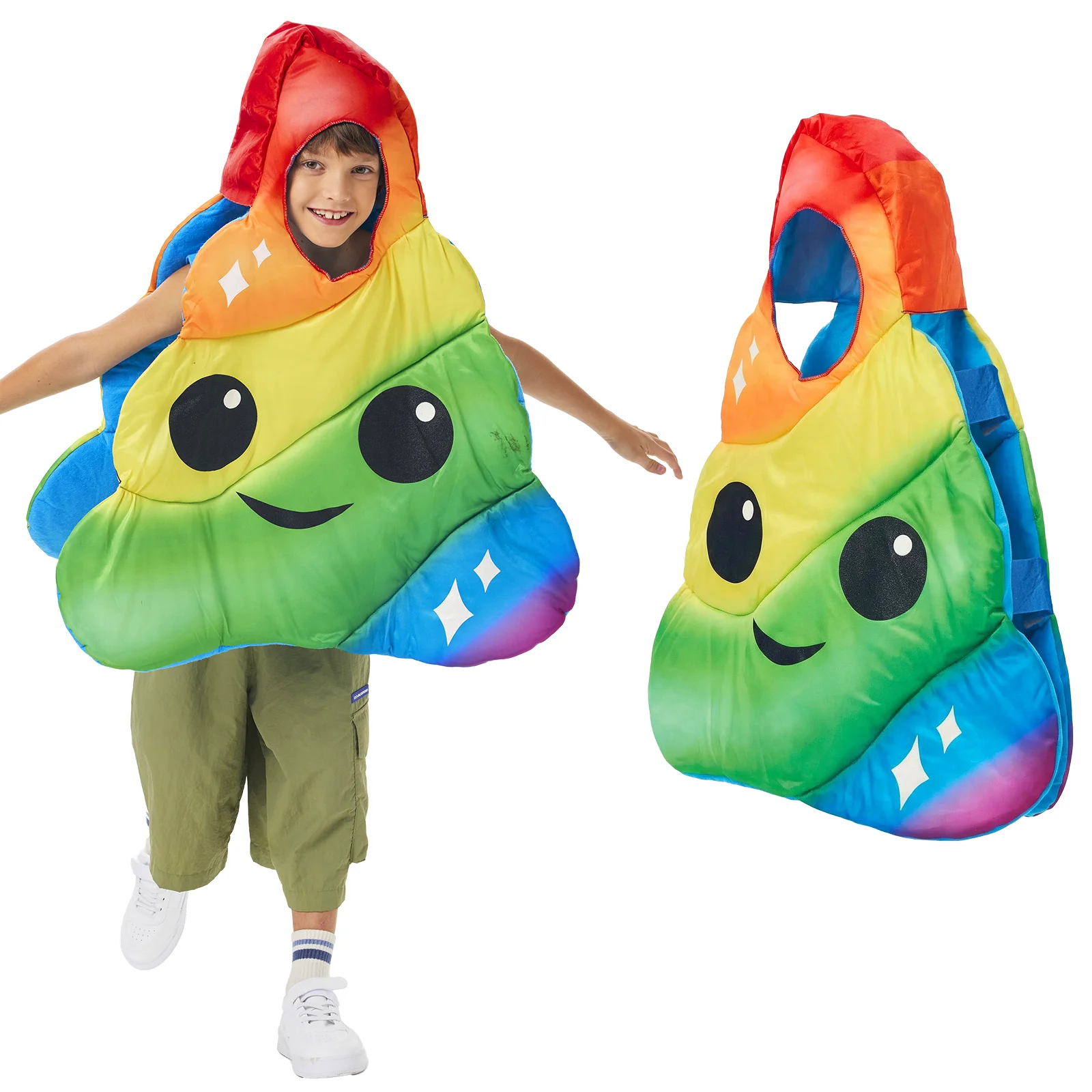 Boys Girls Poop Emoticon Costume Halloween Funny Large Cosplay Costume Poop Party Set For One Size
Boys Girls Poop Emoticon Costume Halloween Funny Large Cosplay Costume Poop Party Set For One Size