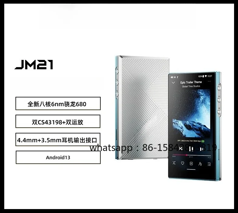 JM21 Portable Lossless Android Music Player Mp4 Bluetooth Walkman Mini MP3
JM21 Portable Lossless Android Music Player Mp4 Bluetooth Walkman Mini MP3