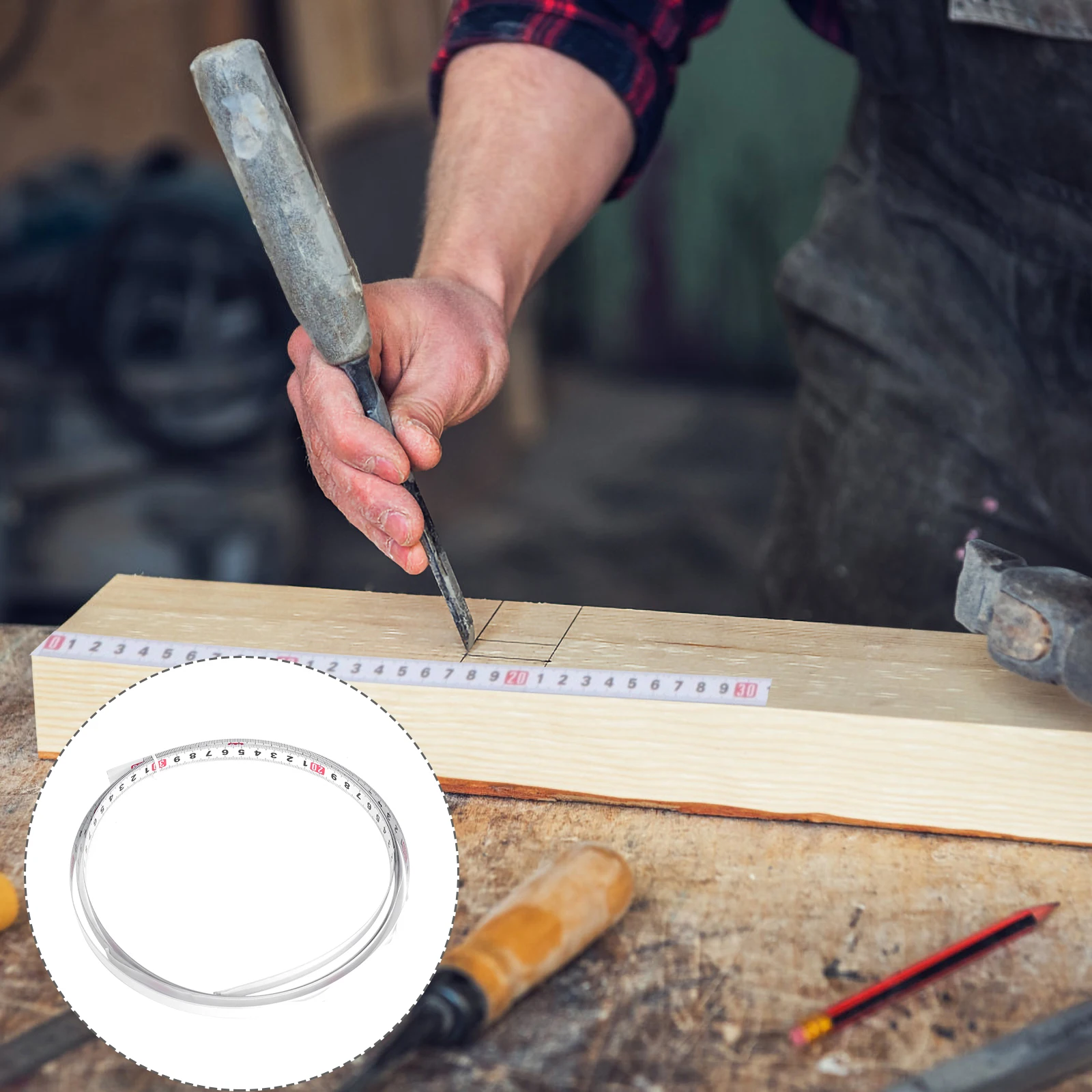 2M Steel Miter Track Tape Measure Self Adhesive Metric Ruler Woodworking Miter Resistant Corrosion Resistant Double
2M Steel Miter Track Tape Measure Self Adhesive Metric Ruler Woodworking Miter Resistant Corrosion Resistant Double