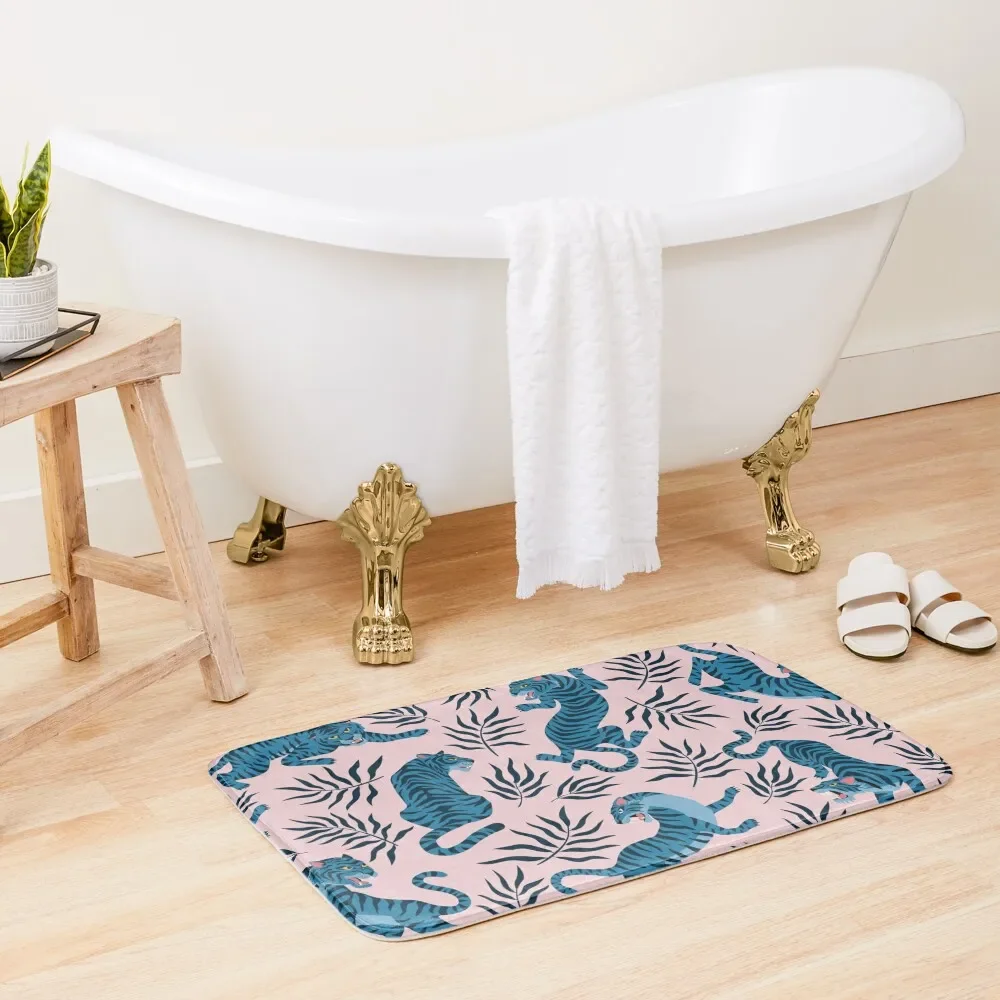 Asian tigers and tropical leaves Bath Mat Set For Bathroom Water Absorbent Mat
Asian tigers and tropical leaves Bath Mat Set For Bathroom Water Absorbent Mat