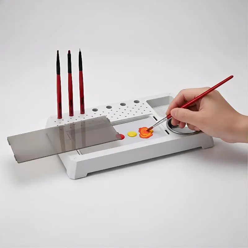 Wet color palette cartridge brush clip slot MS127 hand-painted wet color palette for DIY work of hobby model making
Wet color palette cartridge brush clip slot MS127 hand-painted wet color palette for DIY work of hobby model making