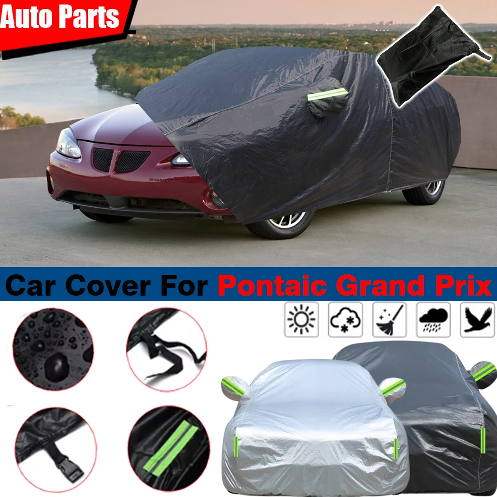 Black Waterproof Auto Car Cover Sun Proof Rain Snow Scratch Prevent Wind Proof For Pontiac Grand Prix 1988-2025
Black Waterproof Auto Car Cover Sun Proof Rain Snow Scratch Prevent Wind Proof For Pontiac Grand Prix 1988-2025