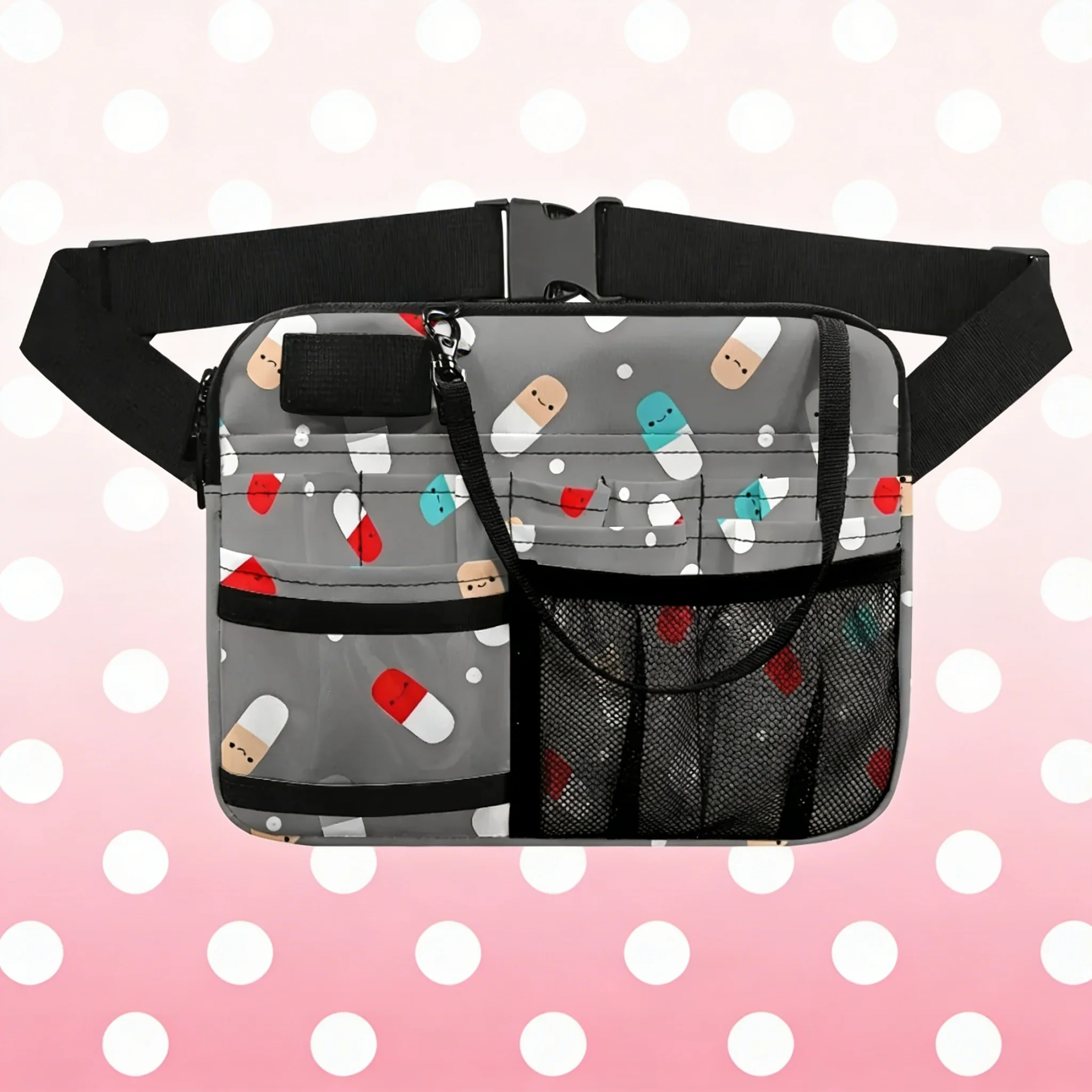 Lightweight Waterproof Nurse Fanny Pack Medical Organizer Belt for Travel
Lightweight Waterproof Nurse Fanny Pack Medical Organizer Belt for Travel