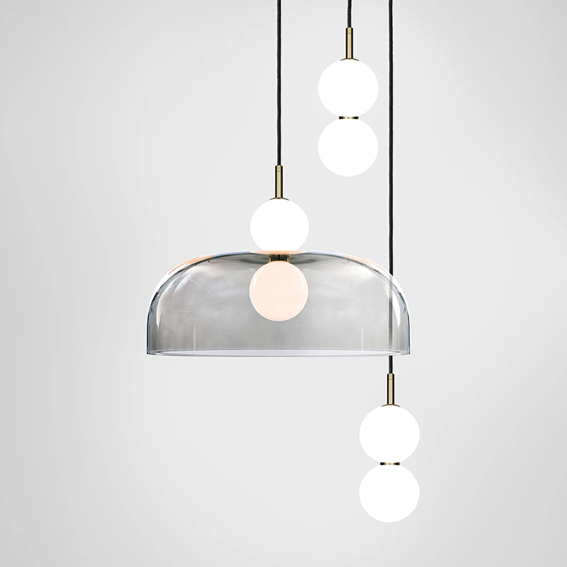 New Glass Ball Pendant Lights Designer Minimalist Hanging Lamps for Bedroom Living Room Decor Restaurant Bedside Light Fixtures
New Glass Ball Pendant Lights Designer Minimalist Hanging Lamps for Bedroom Living Room Decor Restaurant Bedside Light Fixtures