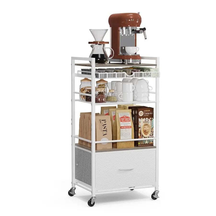 Bar Cabinet with Storage5 Tier Coffee Station Table on Wheels, 33.6 H Cart with Drawer for Home Kitchen, Liquor Buffet Sideboar
Bar Cabinet with Storage5 Tier Coffee Station Table on Wheels, 33.6 H Cart with Drawer for Home Kitchen, Liquor Buffet Sideboar