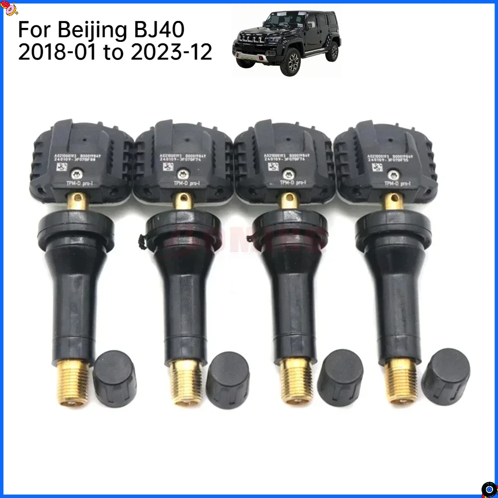 Автомобильный датчик давления в шинах TPMS B00019849 для Пекина BJ40 BJ40 Plus BJ60 BJ80 2018-2023 433 МГц новый 
Автомобильный датчик давления в шинах TPMS B00019849 для Пекина BJ40 BJ40 Plus BJ60 BJ80 2018-2023 433 МГц новый