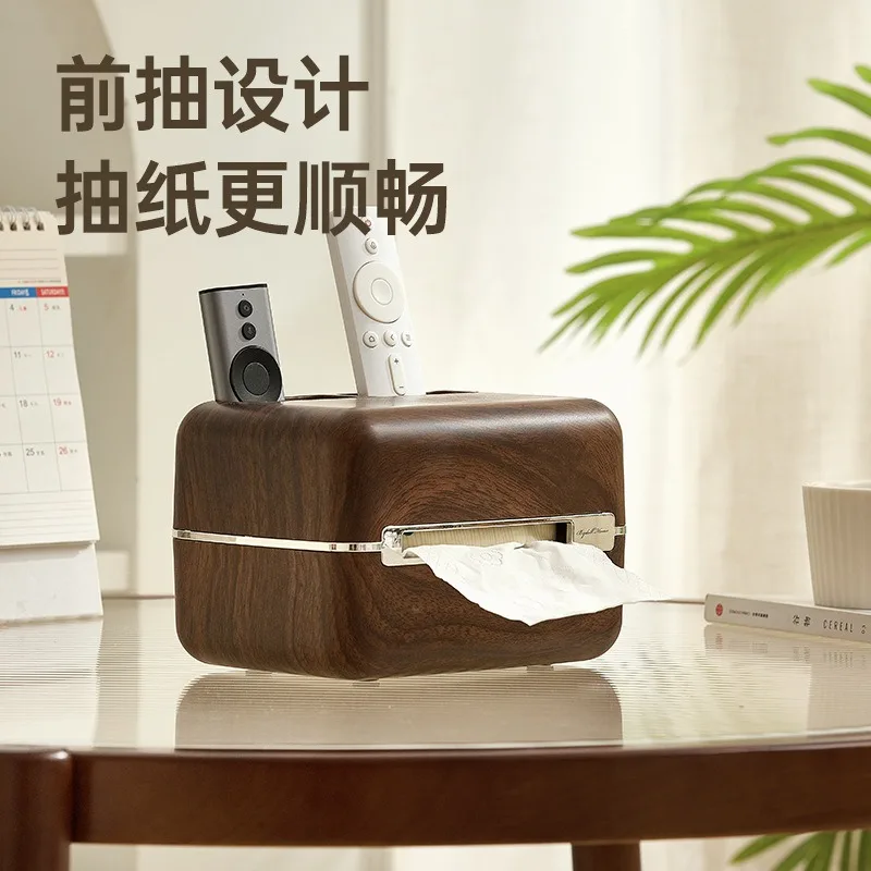 Home creative paper box imitation wood grain advanced sense dining table coffee table remote control storage high-value tissue b
Home creative paper box imitation wood grain advanced sense dining table coffee table remote control storage high-value tissue b