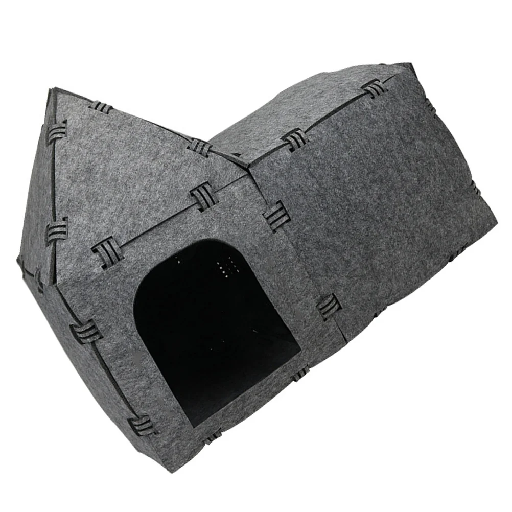 Felt Cat Tunnel Creative Portable Bright Color Pet Playing Tunnel Kitten Nest Interactive Small Pet Nest Tube
Felt Cat Tunnel Creative Portable Bright Color Pet Playing Tunnel Kitten Nest Interactive Small Pet Nest Tube