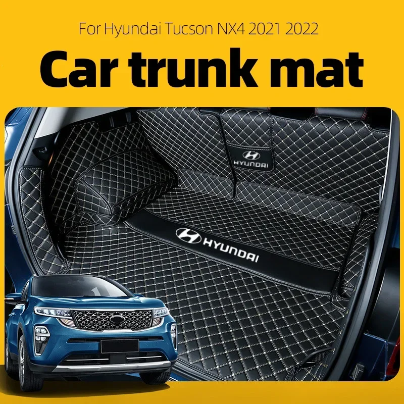 Коврик для багажника автомобиля для Hyundai Tucson NX4 2021-2022, водонепроницаемый и противообрастающий, принадлежности для хранения, аксессуары для интерьера
Коврик для багажника автомобиля для Hyundai Tucson NX4 2021-2022, водонепроницаемый и противообрастающий, принадлежности для хранения, аксессуары для интерьера