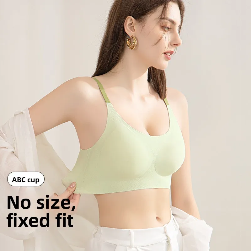 Ladies Invisible Half-Fixed Waterdrop Cup Breathable Sports Bra Small Chest Steel Ring Underwear Luxury Elegant Style 2024 Sp...
Ladies Invisible Half-Fixed Waterdrop Cup Breathable Sports Bra Small Chest Steel Ring Underwear Luxury Elegant Style 2024 Sp...