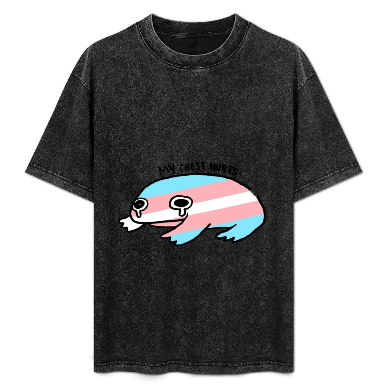 My Chest Hurts | Blue, Pink, White Trans FlagFrog T-Shirt Street Style Casual Tee Shirt
My Chest Hurts | Blue, Pink, White Trans FlagFrog T-Shirt Street Style Casual Tee Shirt
