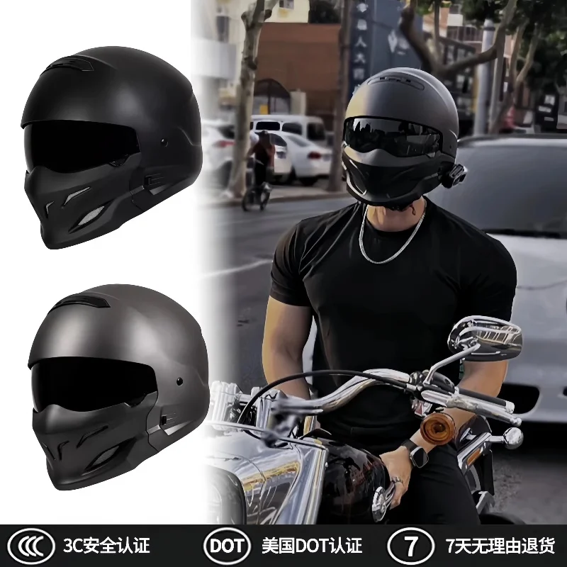 Retro Scorpion Motorcycle Full Helmet Cascos Para Motos Vintage Standard Cruiser Cafe Racer Chopper Scooter with For Men Women D
Retro Scorpion Motorcycle Full Helmet Cascos Para Motos Vintage Standard Cruiser Cafe Racer Chopper Scooter with For Men Women D
