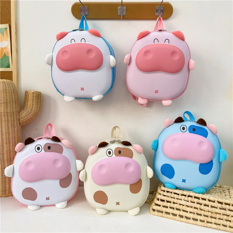 New Hard Shell Handheld Backpack Fashionable Cute Cute Cow Children's Backpack Trend Student Backpack
New Hard Shell Handheld Backpack Fashionable Cute Cute Cow Children's Backpack Trend Student Backpack