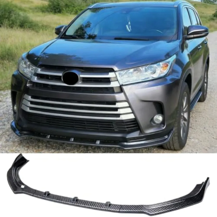 Front Bumper Lip Splitter Spoiler Fit for Toyota Highlander 2017 2018 2019 Accessories SE/LE/XLE/Hybrid/Limited 3PCS Air Chin B
Front Bumper Lip Splitter Spoiler Fit for Toyota Highlander 2017 2018 2019 Accessories SE/LE/XLE/Hybrid/Limited 3PCS Air Chin B