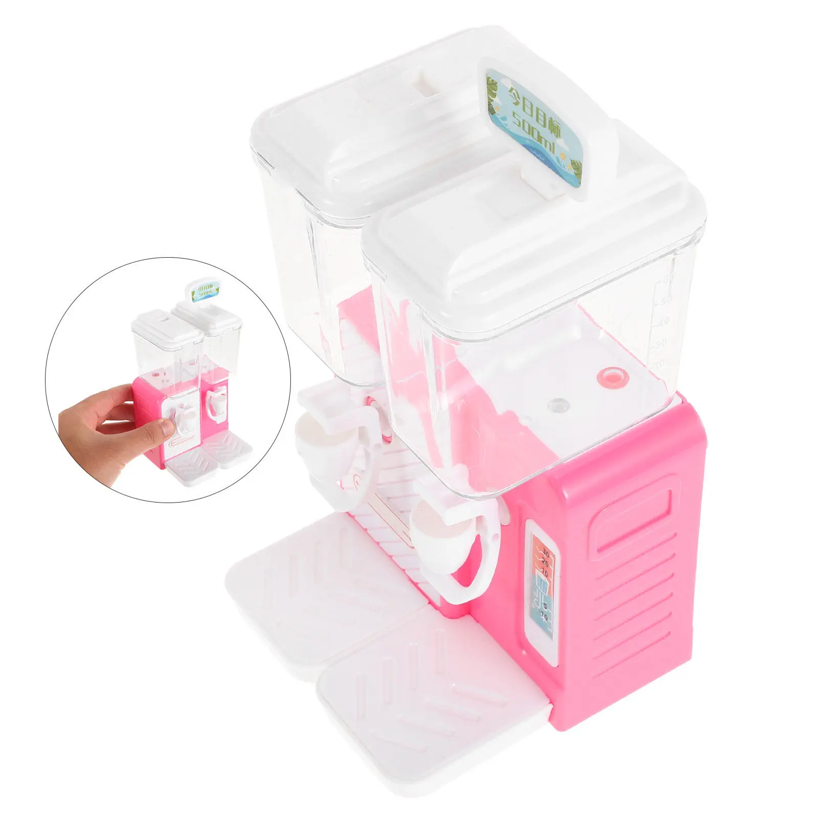 Мини-диспенсер для воды для детей с двумя выходами, функцией нажатия, реалистичная имитация, увлекательная развивающая игра, настольная игрушка
Мини-диспенсер для воды для детей с двумя выходами, функцией нажатия, реалистичная имитация, увлекательная развивающая игра, настольная игрушка