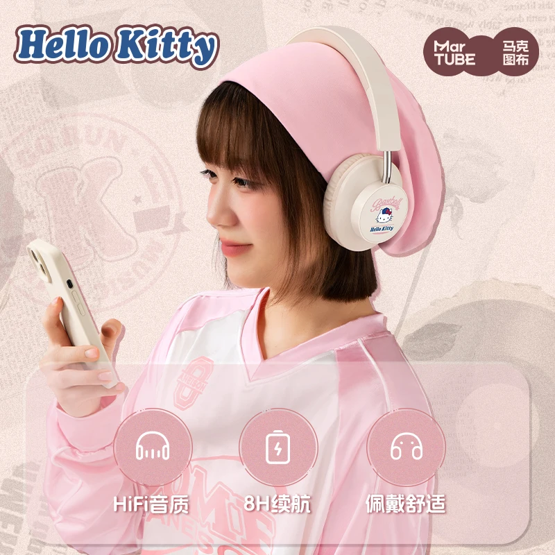 Новинка 2024, аниме Sanrio Hellokitty, Bluetooth наушники, беспроводная гарнитура с шумоподавлением Pochacco Kuromi, подарок на день Святого Валентина для девочек
Новинка 2024, аниме Sanrio Hellokitty, Bluetooth наушники, беспроводная гарнитура с шумоподавлением Pochacco Kuromi, подарок на день Святого Валентина для девочек