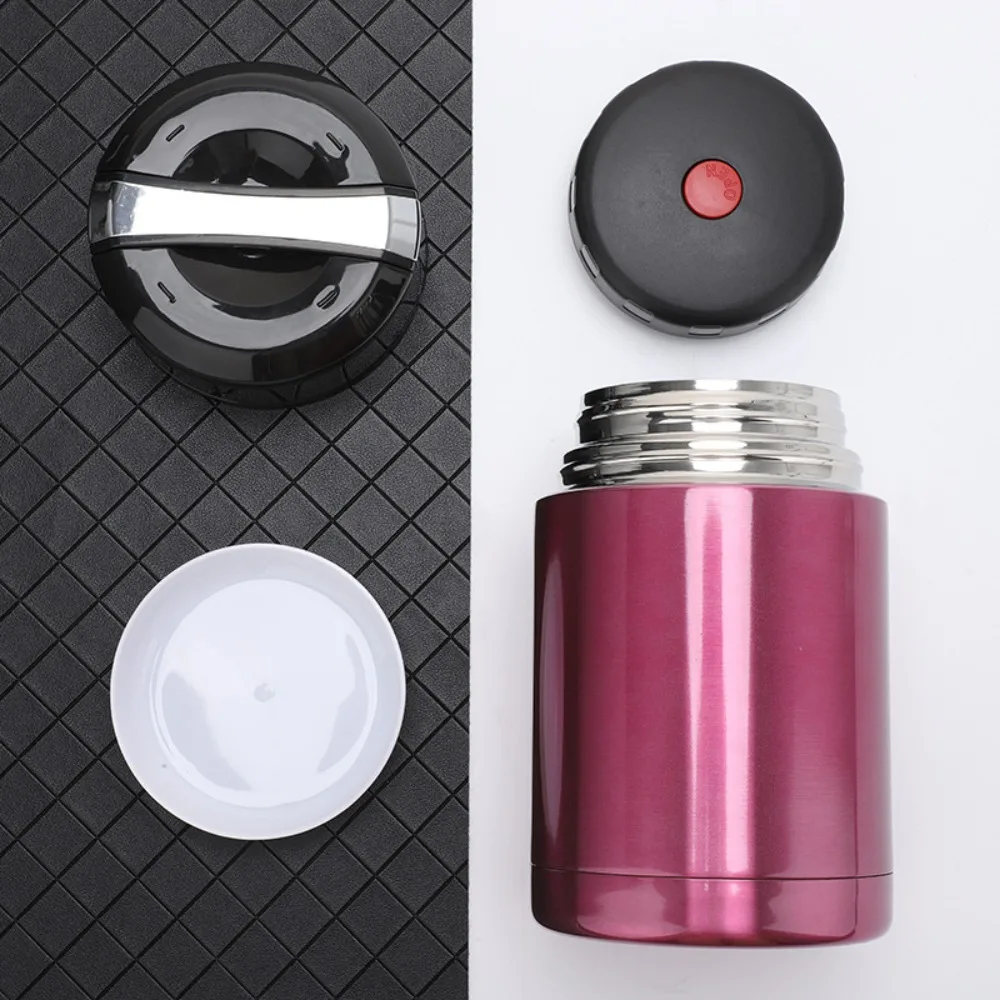 800ml Insulated Soup Jar Stainless Steel Foldable Handle Thermos Food Container Double Layer Large Capacity Thermal Cup Office
800ml Insulated Soup Jar Stainless Steel Foldable Handle Thermos Food Container Double Layer Large Capacity Thermal Cup Office