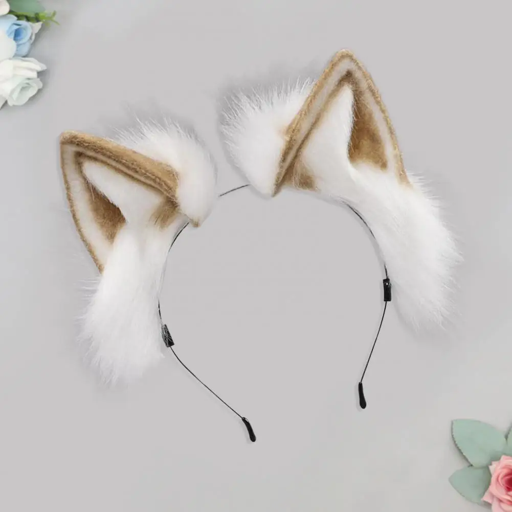 Fluffy Fox Fur Headband Plush Cat Ears Hairband for Role-playing Cosplay Handmade Fox Fur Headband for Dress-up Props Cute
Fluffy Fox Fur Headband Plush Cat Ears Hairband for Role-playing Cosplay Handmade Fox Fur Headband for Dress-up Props Cute