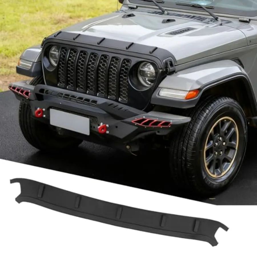 Black TPE Hood Deflector Protector Compatible with 2020-2026 Jeep Gladiator JT 2018-2026 Wrangler JL Front Hood Guard Shield fo
Black TPE Hood Deflector Protector Compatible with 2020-2026 Jeep Gladiator JT 2018-2026 Wrangler JL Front Hood Guard Shield fo