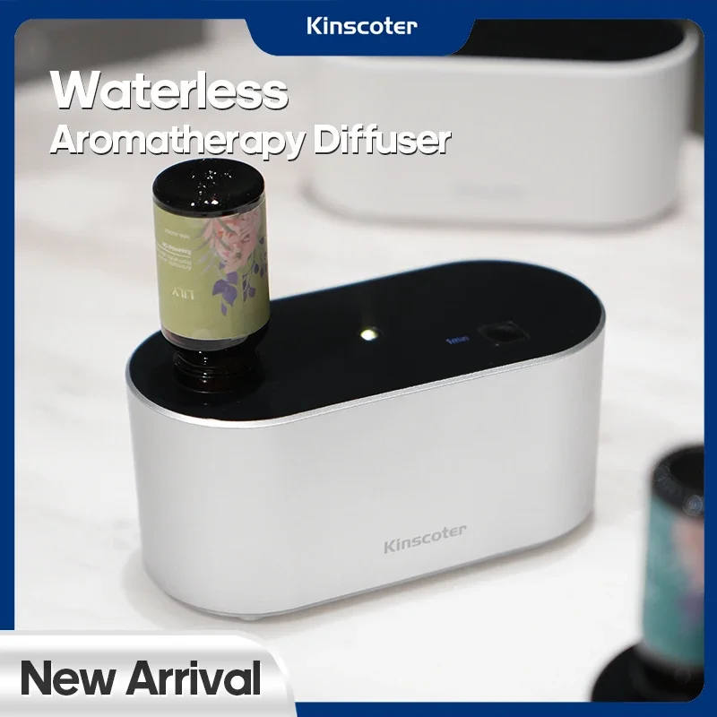 KINSCOTER Premium Portable Waterless Diffuser Compact Essential Oil Nebulizer Ideal Scent Machine for Gifting Diffuser Cologne
KINSCOTER Premium Portable Waterless Diffuser Compact Essential Oil Nebulizer Ideal Scent Machine for Gifting Diffuser Cologne