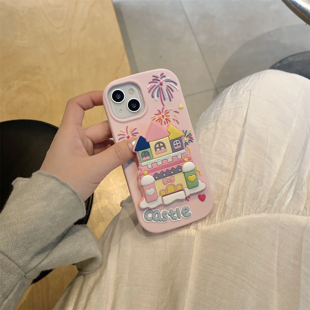 Cute Pink Castle Fold Make up Mirror Soft Phone Case For iPhone 11 12Pro 13 14 15 Pro Max Stand Silicone Protected Fundas Covers
Cute Pink Castle Fold Make up Mirror Soft Phone Case For iPhone 11 12Pro 13 14 15 Pro Max Stand Silicone Protected Fundas Covers