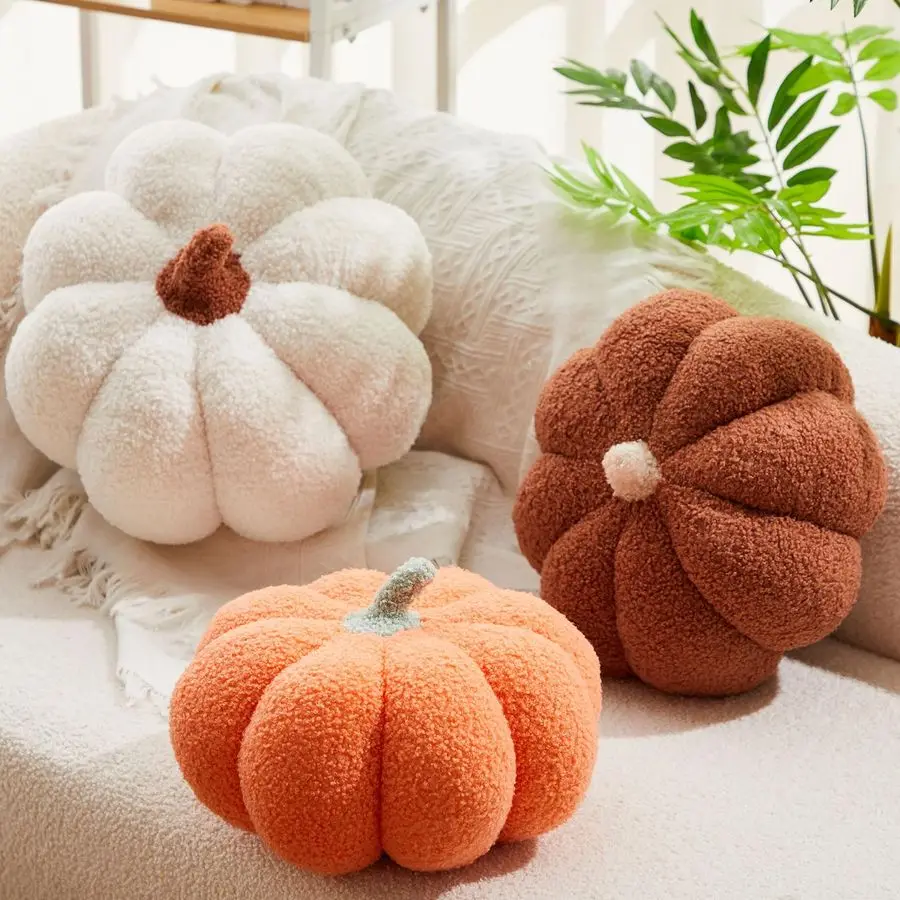 3 Pieces Stuffed Pumpkin Pillow Fluffy Plush 3D Pumpkin Shaped Decoration Fall Thanksgiving Halloween Pillow Cushion Cute Soft T
3 Pieces Stuffed Pumpkin Pillow Fluffy Plush 3D Pumpkin Shaped Decoration Fall Thanksgiving Halloween Pillow Cushion Cute Soft T