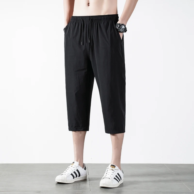 Ice Silk Seven-Foot Pants Men's Summer Thin Loose Quick-Drying Sports Pants Summer Casual Trendy Outdoor Wear Large Size Shorts
Ice Silk Seven-Foot Pants Men's Summer Thin Loose Quick-Drying Sports Pants Summer Casual Trendy Outdoor Wear Large Size Shorts