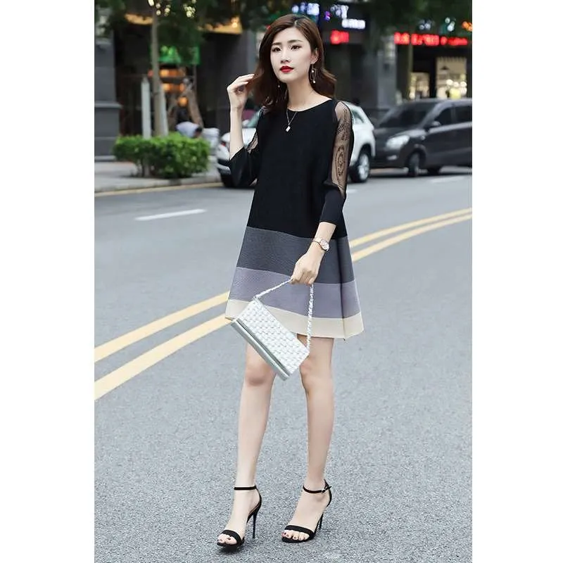 Summer New Faion Large Size Loose a Line Dr Ice Flower Velvet Basic Sle Girls' Dr round Ne Nine Sve Length
Summer New Faion Large Size Loose a Line Dr Ice Flower Velvet Basic Sle Girls' Dr round Ne Nine Sve Length