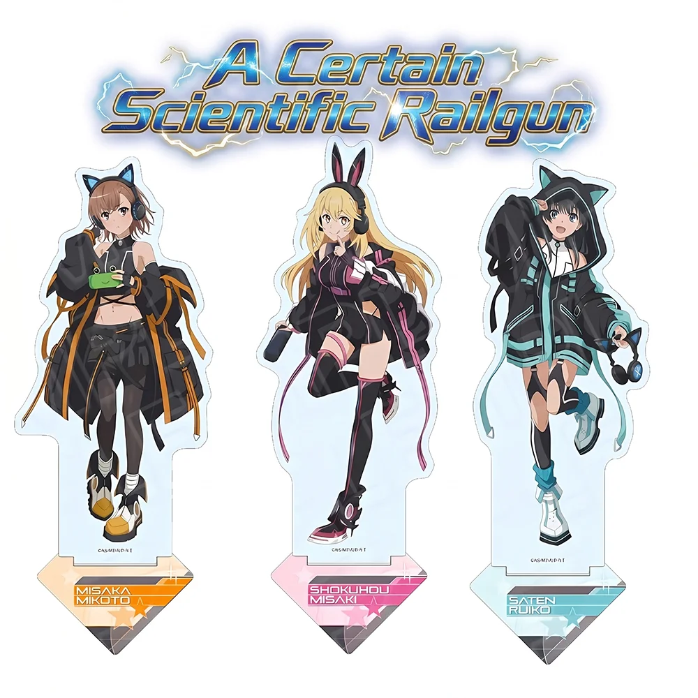New A Certain Scientific Railgun Misaka Mikoto Accelerator 15CM Anime Acrylic Stand keychain Cosplay Desk Decor Collect gifts
New A Certain Scientific Railgun Misaka Mikoto Accelerator 15CM Anime Acrylic Stand keychain Cosplay Desk Decor Collect gifts