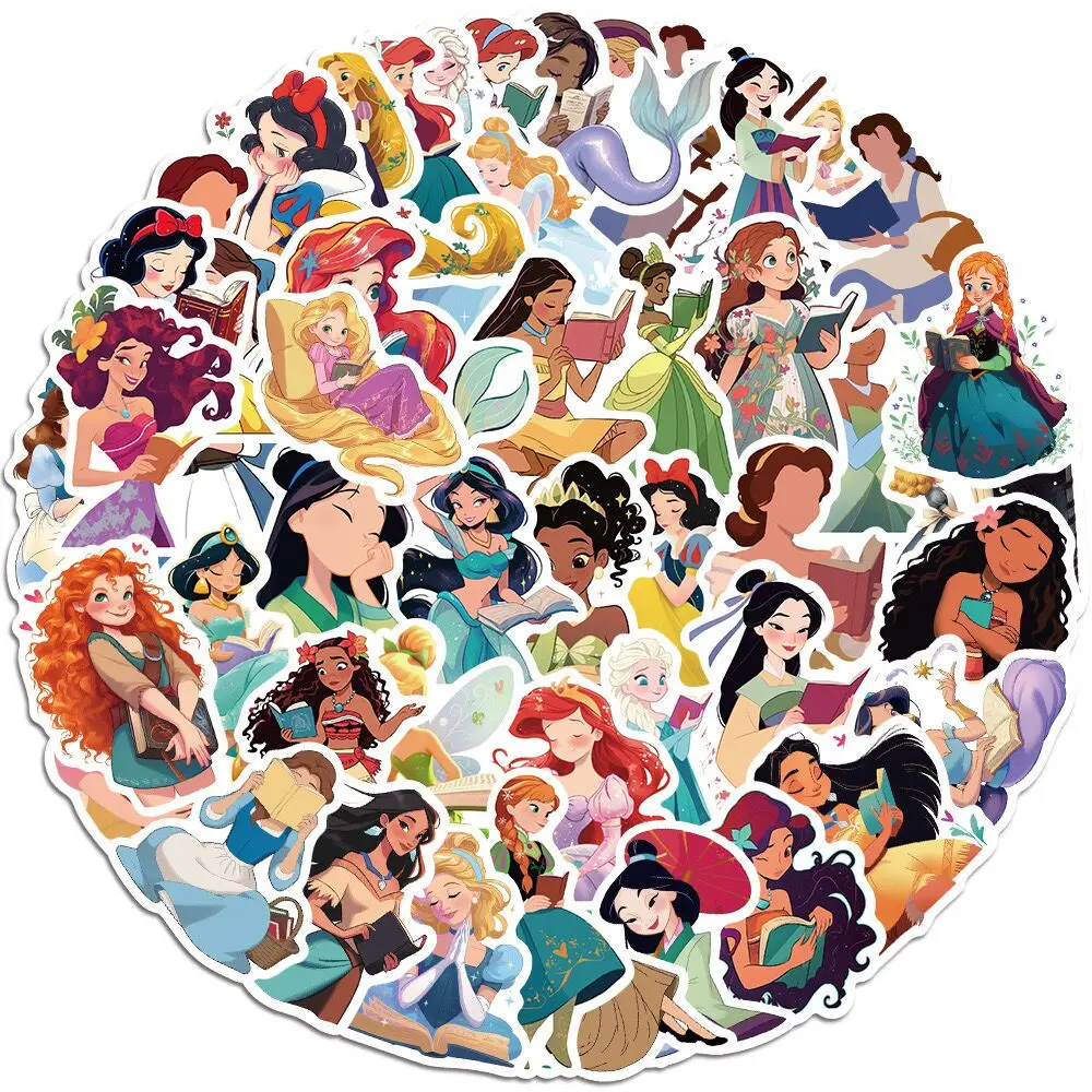 10/50pcs Cute Disney Princess Reading Books Stickers Kids Notebook Laptop Bicycle Guitar Skateboard Graffiti Waterproof sticker
10/50pcs Cute Disney Princess Reading Books Stickers Kids Notebook Laptop Bicycle Guitar Skateboard Graffiti Waterproof sticker