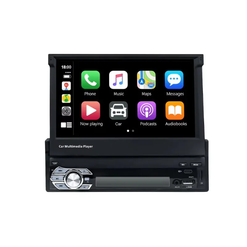 7" Electric Retractable IPS Android Car Radio Wireless CarPlay Android Auto GPS Navi
7" Electric Retractable IPS Android Car Radio Wireless CarPlay Android Auto GPS Navi