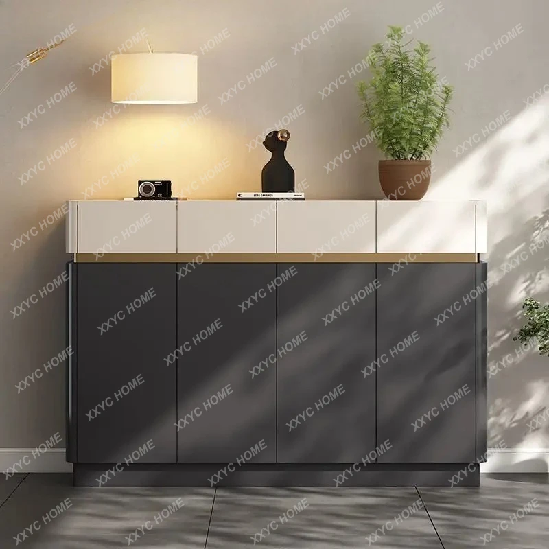 Retro shoe cabinet door light luxury high-end entrance cabinet integrated living room storage cabinet
Retro shoe cabinet door light luxury high-end entrance cabinet integrated living room storage cabinet