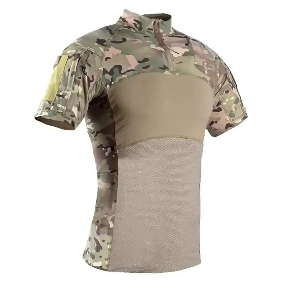 Tactical frog suit T-shirt multi-terrain outdoor cotton frog skin short sleeve
Tactical frog suit T-shirt multi-terrain outdoor cotton frog skin short sleeve