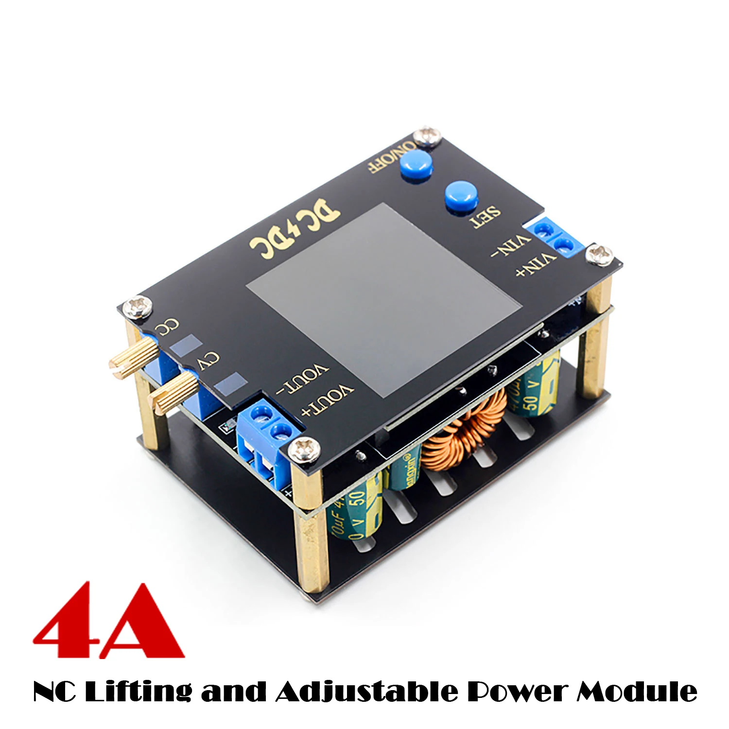 WOVPOWER 0.5-30V 4A 35W 50W DC Boost Converter CC CV Step Up Down Power Supply Module Adjustable Voltage Regulator Module
WOVPOWER 0.5-30V 4A 35W 50W DC Boost Converter CC CV Step Up Down Power Supply Module Adjustable Voltage Regulator Module