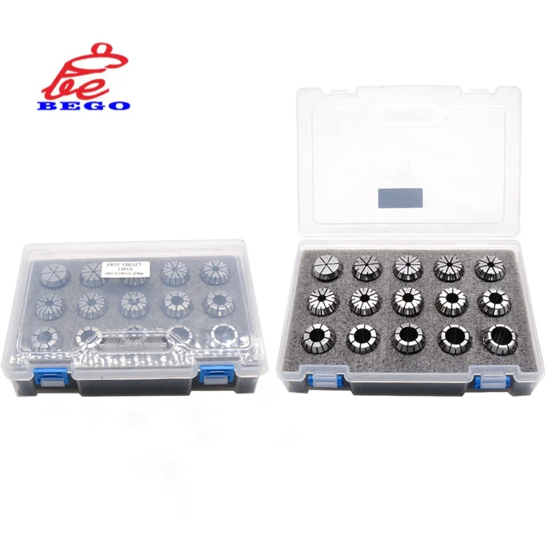 1Set ER11 ER16 ER20 ER25 ER32 ER40 ER Spring Collet Chuck 0.015/0.008mm CNC ER Milling Tool Holder Engraving Lathe Collet
1Set ER11 ER16 ER20 ER25 ER32 ER40 ER Spring Collet Chuck 0.015/0.008mm CNC ER Milling Tool Holder Engraving Lathe Collet