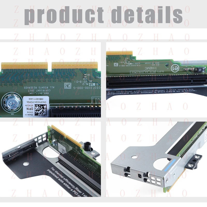 L+ for DELL EMC POWEREDGE SERVER R440 CHASSIS RISER 1 LOW PROFILE X16 PCI-E G3 RHWXM
L+ for DELL EMC POWEREDGE SERVER R440 CHASSIS RISER 1 LOW PROFILE X16 PCI-E G3 RHWXM