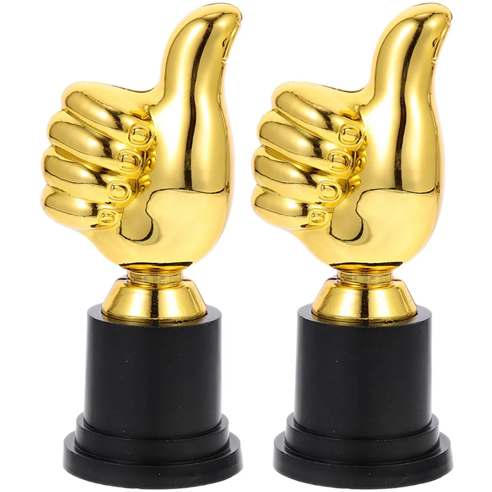 2pcs Gifts Thumb Shaped Plastic Award Cup for Sports Dance Trophy Model Trophy Toy Competition School Supplies
2pcs Gifts Thumb Shaped Plastic Award Cup for Sports Dance Trophy Model Trophy Toy Competition School Supplies