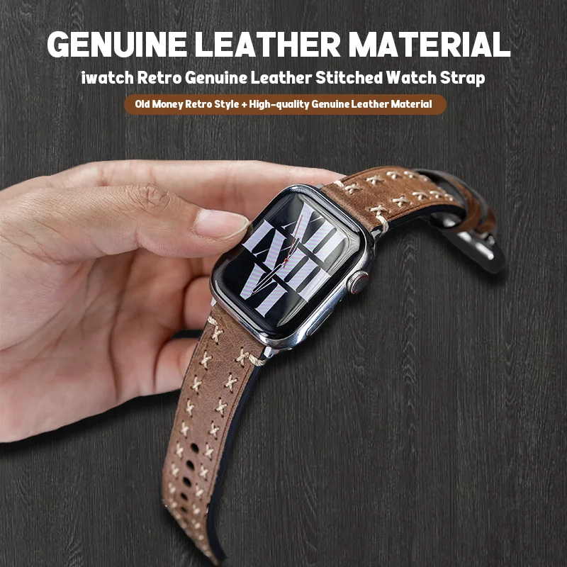 Iwatch Ретро Frontline Design Головной многослойный кожаный ремешок, совместимый с ремешком из натуральной кожи Apple Watch
Iwatch Ретро Frontline Design Головной многослойный кожаный ремешок, совместимый с ремешком из натуральной кожи Apple Watch