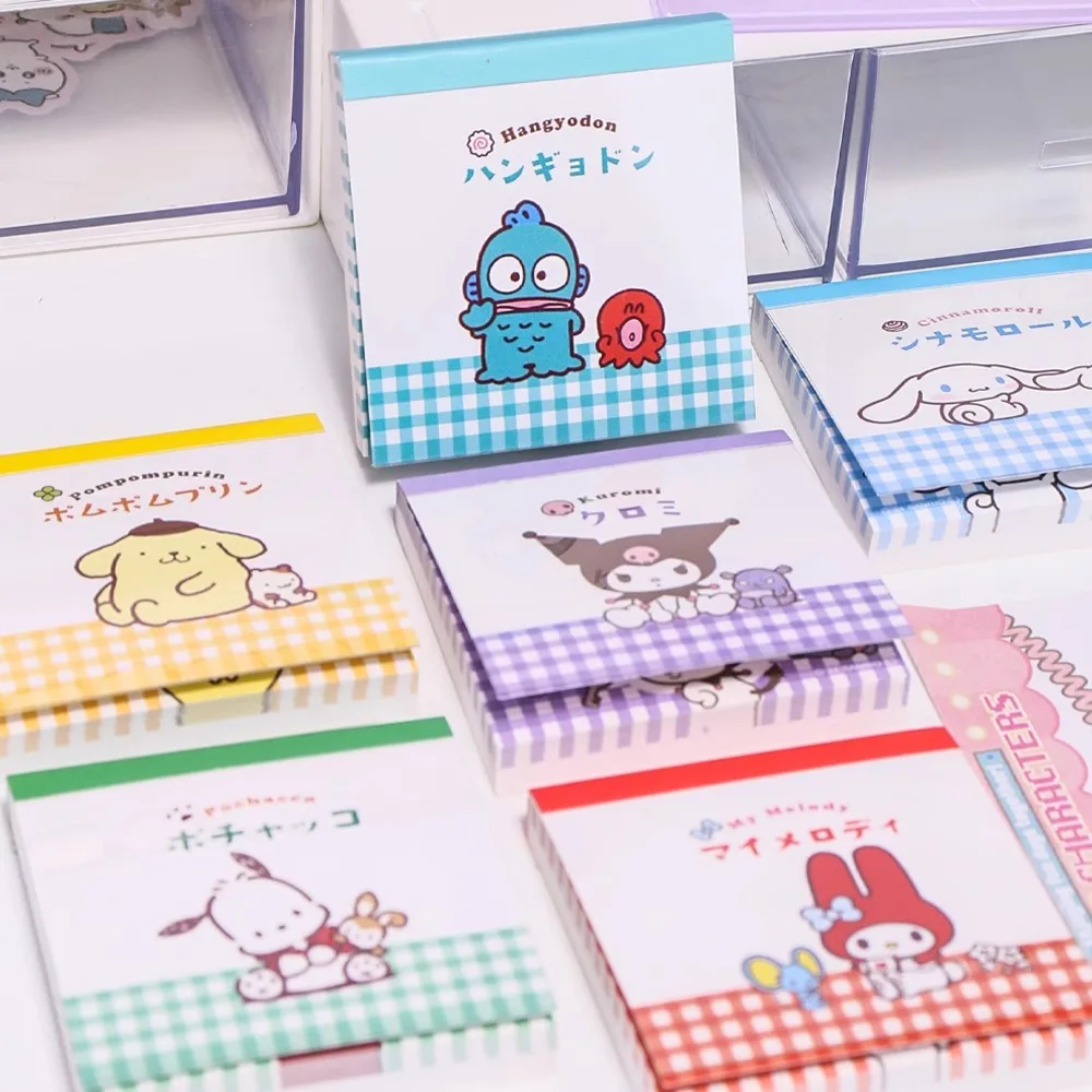 Kawaii Sanrio Melody Kuromi Cinnamoroll Purin Memo Pad Sticky Notes Stationery Label Notepad Planner Sticker Post School
Kawaii Sanrio Melody Kuromi Cinnamoroll Purin Memo Pad Sticky Notes Stationery Label Notepad Planner Sticker Post School