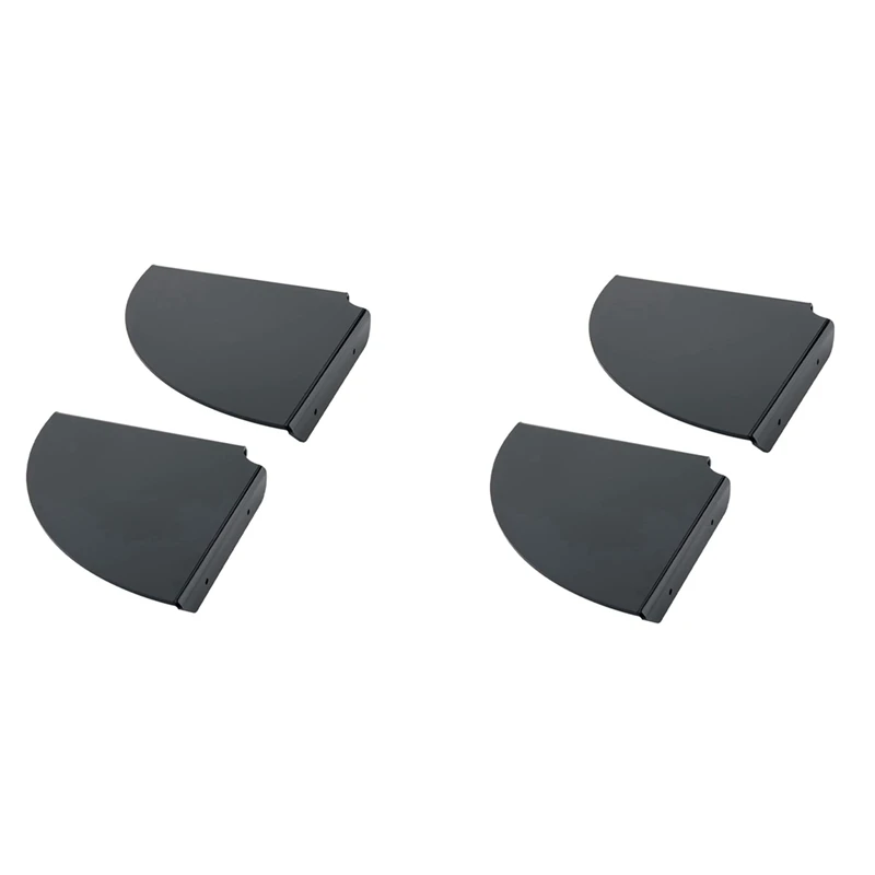 AOAO-4 Pcs Acrylic Wall Mount Floating Corner Shelves Quarter Shower Shelf Hanging Corner Shelves Wall Display (Black)
AOAO-4 Pcs Acrylic Wall Mount Floating Corner Shelves Quarter Shower Shelf Hanging Corner Shelves Wall Display (Black)