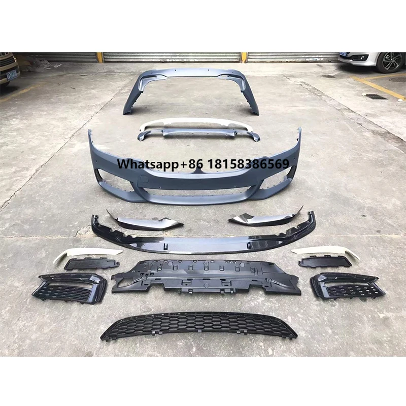 G30 MT Style Bumper for 5-series 2017-2020 G30 Pre LCI Upgrade MT Body Kit Front Bumper Side Skirt Rear Bumper Diffuser
G30 MT Style Bumper for 5-series 2017-2020 G30 Pre LCI Upgrade MT Body Kit Front Bumper Side Skirt Rear Bumper Diffuser